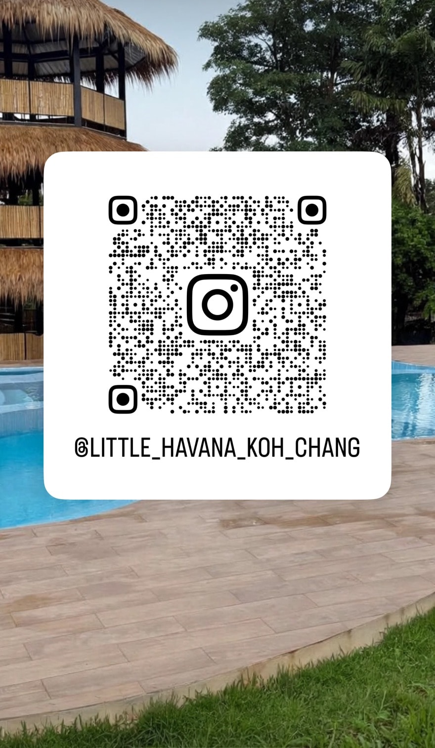 Scan to follow @little_havana_koh_chang on Instagram